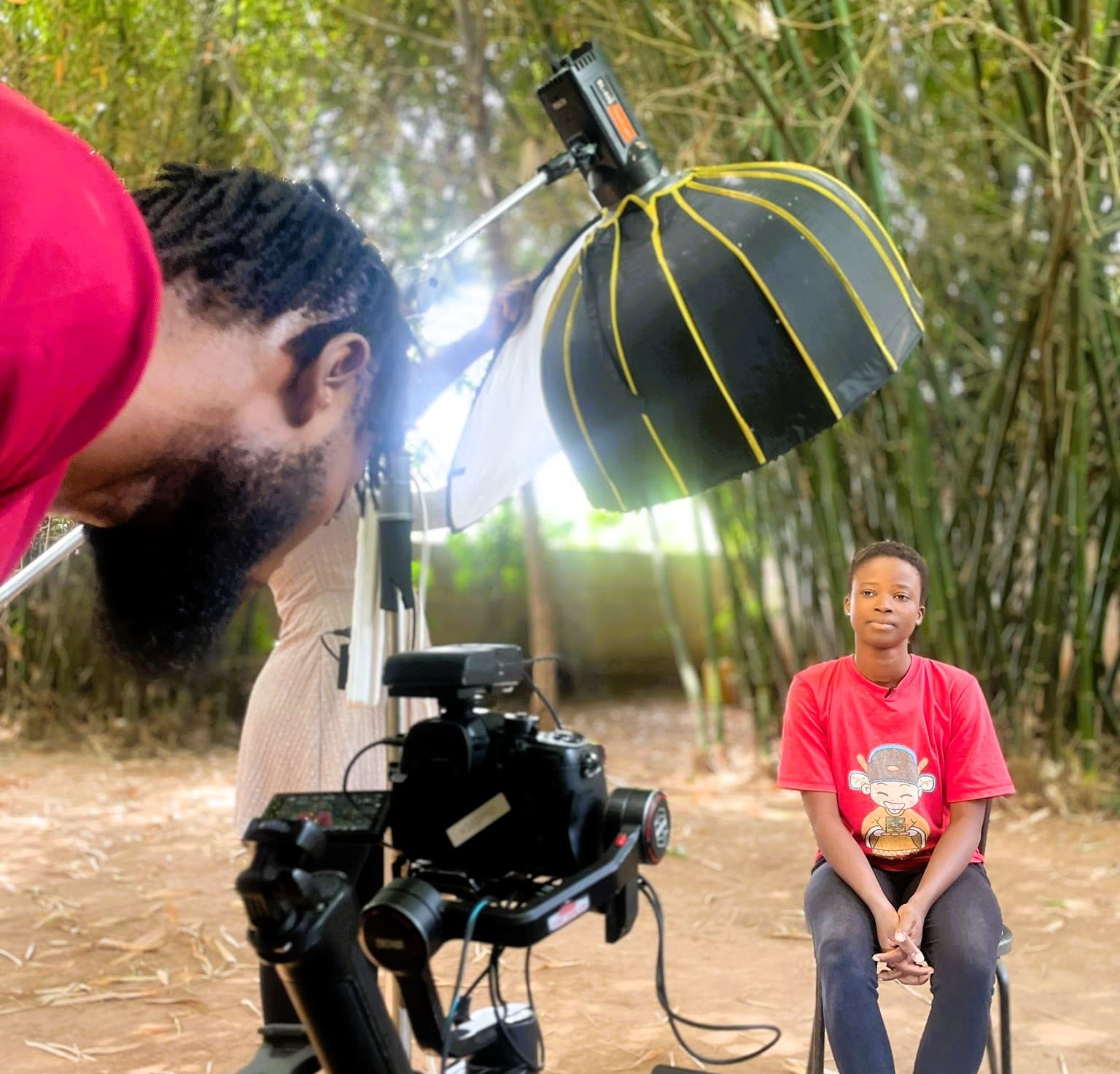 Filming Video production in Kenya, Ghana, Togo with VideoPro
